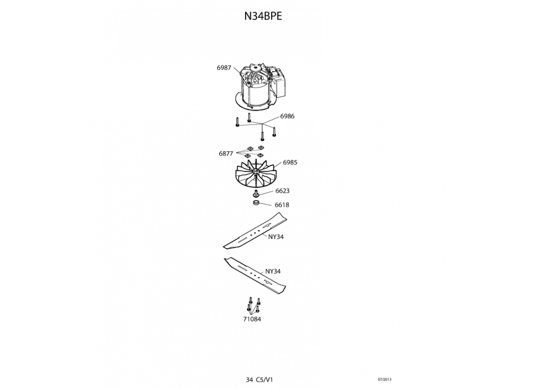 4 - MOTEUR | N34BPE