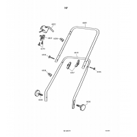 Pièces détachées GUIDON-ELEMENTS DE COMMANDE NF OUTILS WOLF