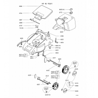 Pièces détachées HORS GUIDON-ROUES-PANIER NJ OUTILS WOLF