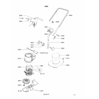 Pièces détachées GUIDON-MOTEUR-LAME NCA OUTILS WOLF