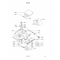 Pièces détachées HORS GUIDON-MOTEUR-LAME NP OUTILS WOLF