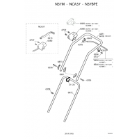 Pièces détachées GUIDON NCA37 OUTILS WOLF - MSSHOP