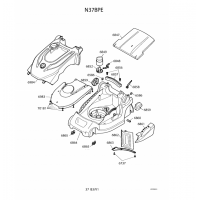 Pièces détachées CARCASSE N37BPEE OUTILS WOLF - MSSHOP