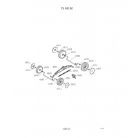 Pièces détachées ROUES-HAUTEUR DE COUPE N40M OUTILS WOLF