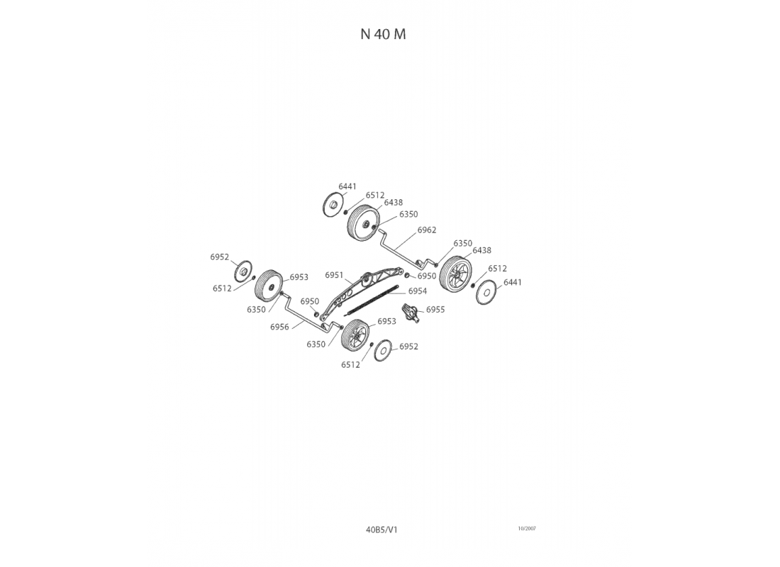 3 - ROUES-HAUTEUR DE COUPE | N40M