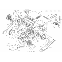 Pièces détachées HORS GUIDON-MOTEUR-PANIER NTCE1-98  OUTILS WOLF - MSSHOP