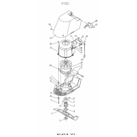 Pièces détachées MOTEUR-LAME NTCE1-98  OUTILS WOLF - MSSHOP