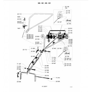 Pièces détachées GUIDON NB OUTILS WOLF - MSSHOP