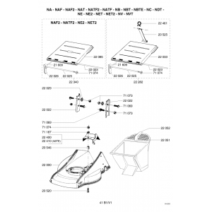 Pièces détachées CARCASSE-PANIER-AUTRE NBTE OUTILS WOLF - MSSHOP