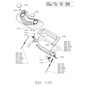 Pièces détachées GUIDON 2 NTB OUTILS WOLF - MSSHOP