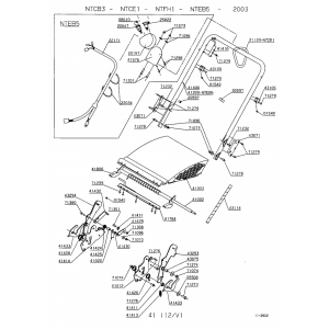 Pièces détachées GUIDON 4 NTEB5 OUTILS WOLF - MSSHOP