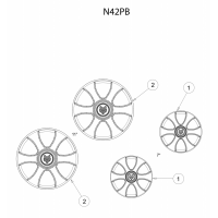 Pièces détachées ROUES-HAUTEUR DE COUPE N42PB OUTILS WOLF - MSSHOP