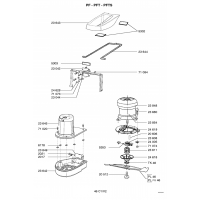 Pièces détachées MOTEUR-LAME 1 PF OUTILS WOLF - MSSHOP