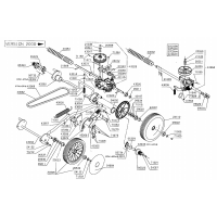 Pièce détachée ROUES-HAUTEUR DE COUPE 1 OUTILS WOLF MSSHOP