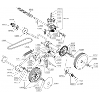 Pièce détachée SYSTEME DE TRACTION GTFD1M OUTILS WOLF MSSHOP