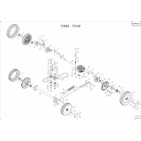 Pièce détachée ROUES-HAUTEUR DE COUPE OUTILS WOLF MSSHOP