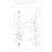 Pièces détachées FREIN DE LAME T51K2P OUTILS WOLF MSSHOP