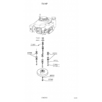 Pièces détachées MOTEUR-LAME TONDEUSE T51XP OUTILS WOLF MSSHOP