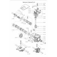 Pièces détachées SYSTEME DE TRACTION TONDEUSE T51XP OUTILS WOLF MSSHOP