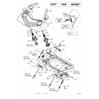 Pièces GUIDON-ELEMENTS DE COMMANDE TAHF OUTILS WOLF MSSHOP