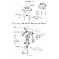 Pièces MOTEUR-LAME TKF OUTILS WOLF MSSHOP