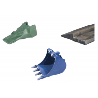 Godets et pièces d'usure machines travaux publics - MSSHOP