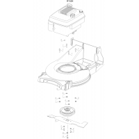 Pièces détachées MOTEUR-LAME RT53K OUTILS WOLF - MSSHOP