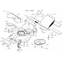 Pièces CARCASSE RT53X OUTILS WOLF - MSSHOP