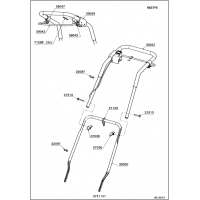 Pièces détachées GUIDON RM37PE OUTILS WOLF - MSSHOP