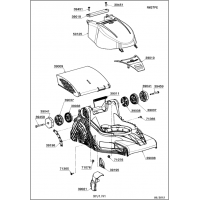 Pièces détachées CARCASSE RM37PE OUTILS WOLF - MSSHOP