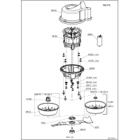 Pièces détachées MOTEUR RM37PE OUTILS WOLF - MSSHOP