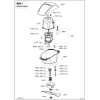 Pièces détachées MOTEUR RM41E OUTILS WOLF - MSSHOP