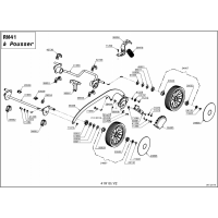 Pièces détachées SYSTEME DE TRACTION RM41PE OUTILS WOLF