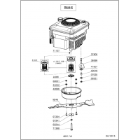 Pièces détachées MOTEUR RM46B OUTILS WOLF - MSSHOP