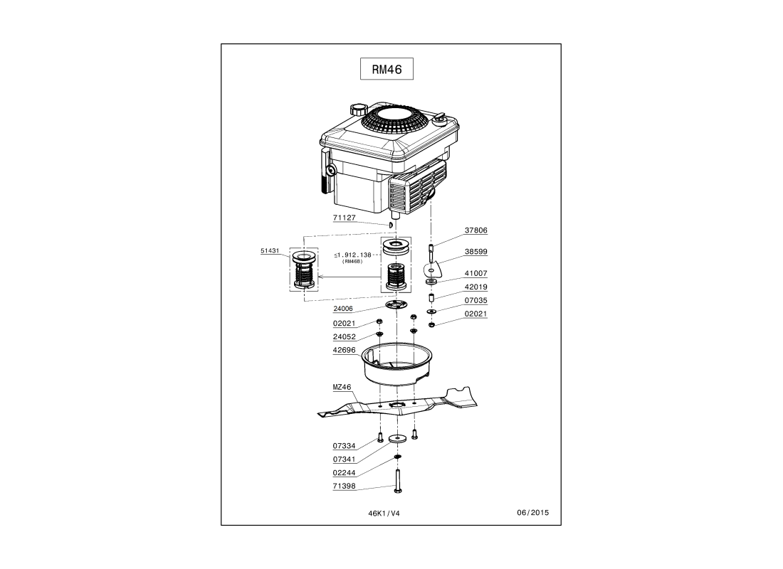 4 - MOTEUR | RM46B