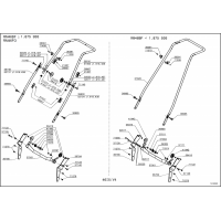 Pièces détachées GUIDON RM46BF OUTILS WOLF - MSSHOP