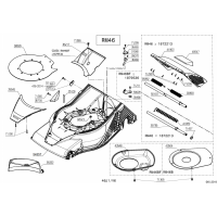 Pièces détachées CARCASSE RM46FO OUTILS WOLF - MSSHOP