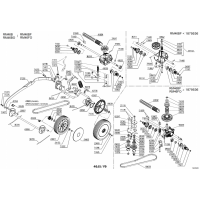 Pièces détachées ROUES-HAUTEUR DE COUPE RM46FO OUTILS WOLF