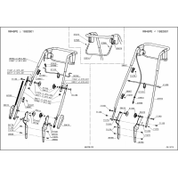 Pièces détachées GUIDON RM46PE OUTILS WOLF - MSSHOP