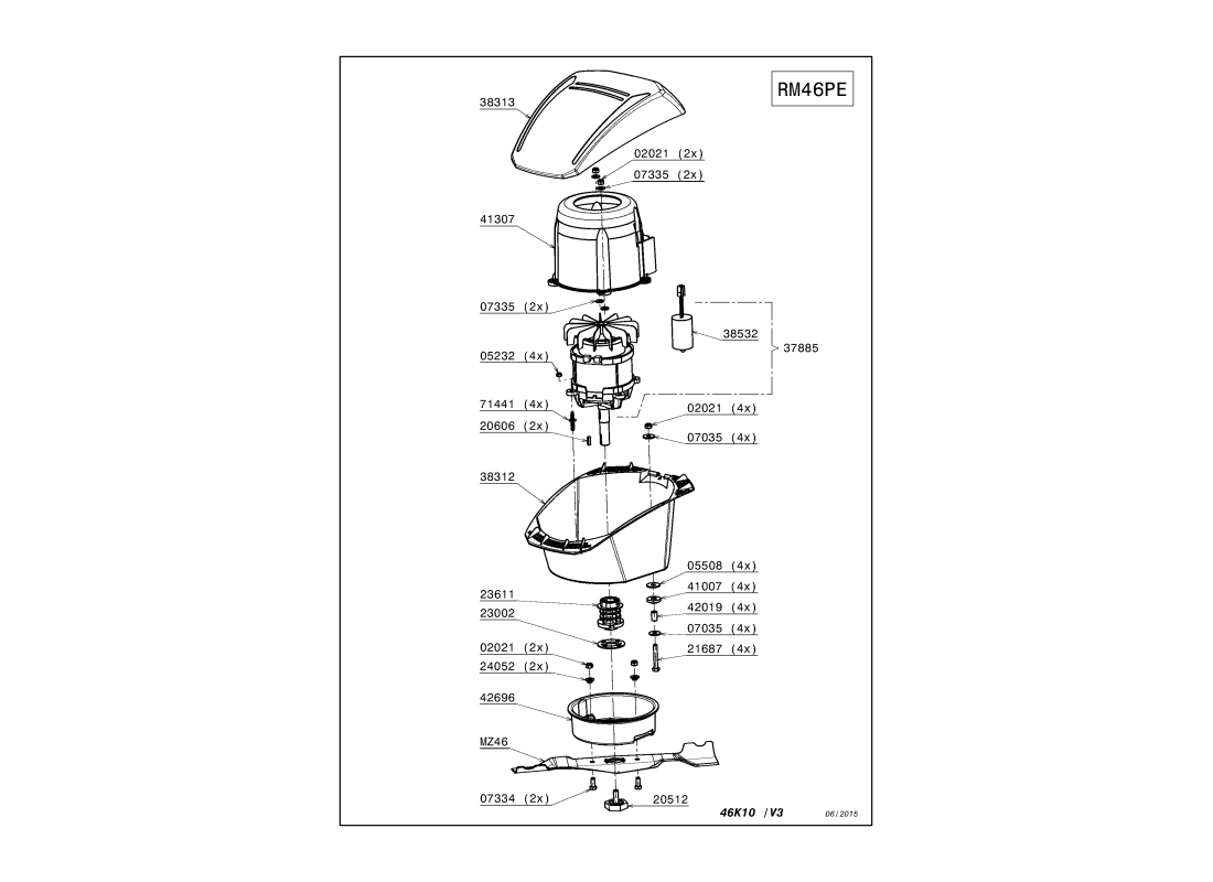 4 - MOTEUR | RM46PE