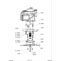 Pièces détachées MOTEUR LAME  RT46H3 OUTILS WOLF - MSSHOP