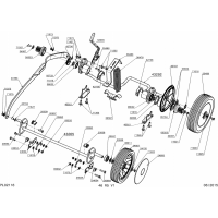 Pièces détachées ROUES-HAUTEUR DE COUPE RT46K3 OUTILS WOLF