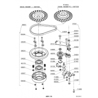 Pièces détachées FREIN DE LAME RT46K3 OUTILS WOLF - MSSHOP