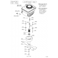 Pièces détachées MOTEUR LAME M53B OUTILS WOLF