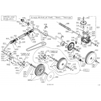 Pièces détachées ROUES-HAUTEUR DE COUPE M53I OUTILS WOLF