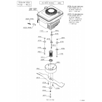 Pièces détachées MOTEUR LAME M53I OUTILS WOLF - MSSHOP