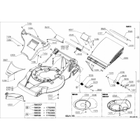 Pièces détachées CARCASSE RM53H OUTILS WOLF - MSSHOP